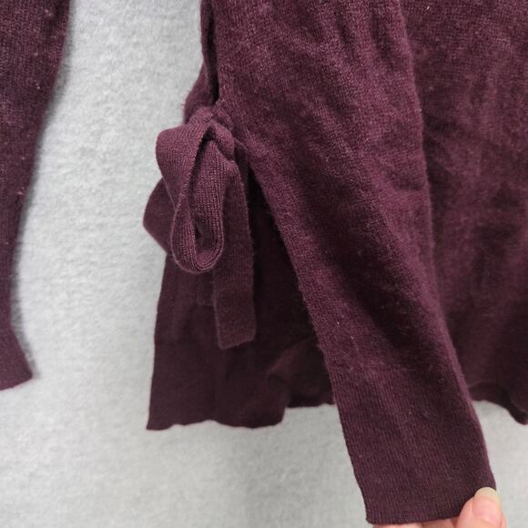 Halogen Cashmere Side Tie Sweater Size Small - Picture 3 of 5